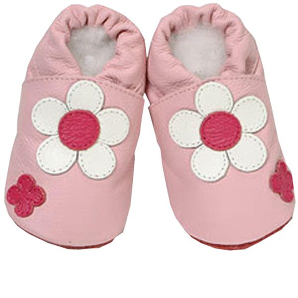 ShooShoos pink mit weissen Gänseblümchen