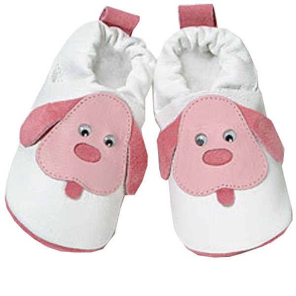 ShooShoos weiss mit rosa Hund