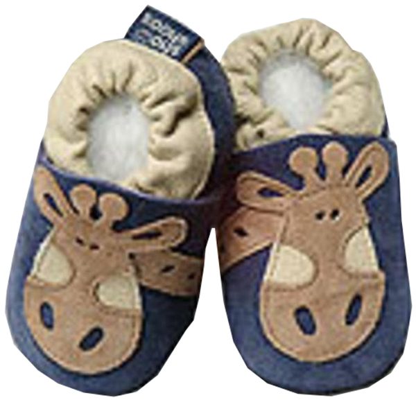 ShooShoos blau/beige mit toller Giraffe