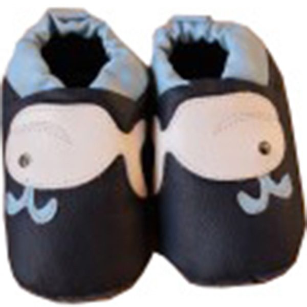 ShooShoos dunkelblau/hellblau mit weissem Wal