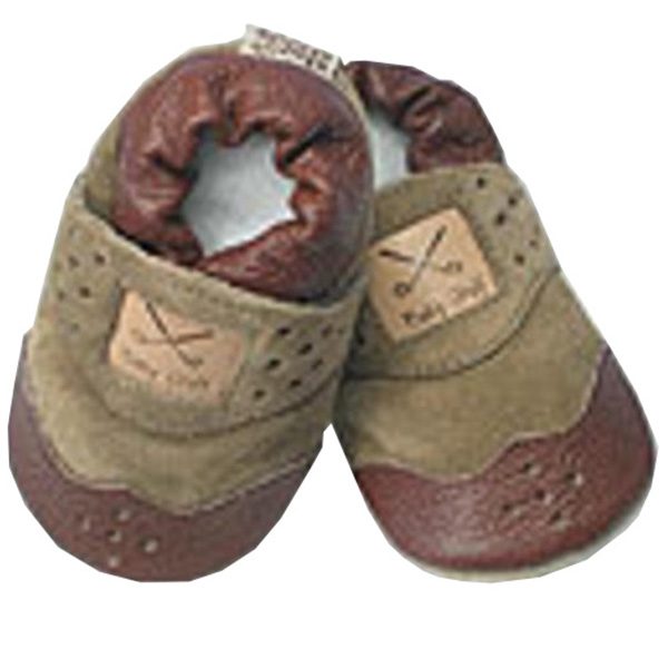 ShooShoos braun/beige mit Golf-Logo