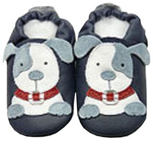 ShooShoos dunkelblau mit Hündchen