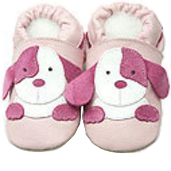 ShooShoos rosa mit süssem Hündchen