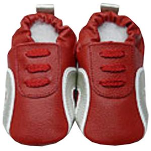 ShooShoos rot mit silber Sportstreifen