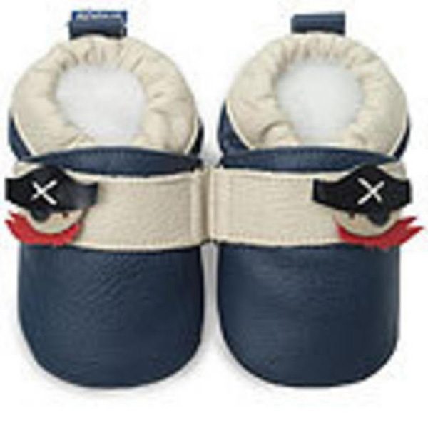ShooShoos dunkelblau/beige mit Pirat