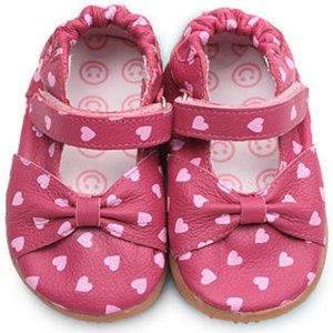 pink mit rosa Herzchen