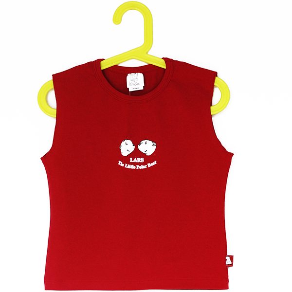 Shirt Lars der kleine Eisbär, rot