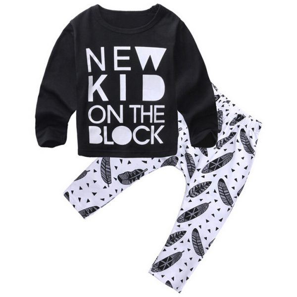 Set Langarmshirt mit Hose New Kid On The Block
